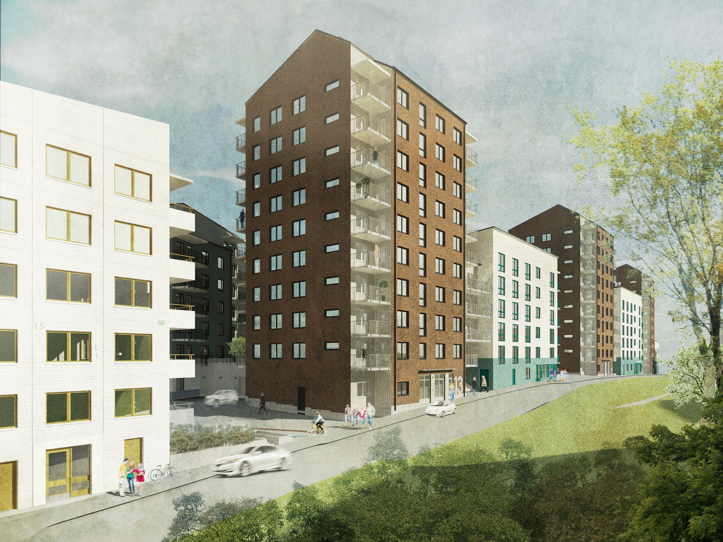 Drevvikshöjden i Farsta
